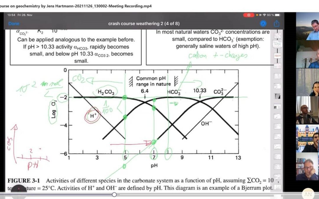 First consortium crash course: Geochemistry